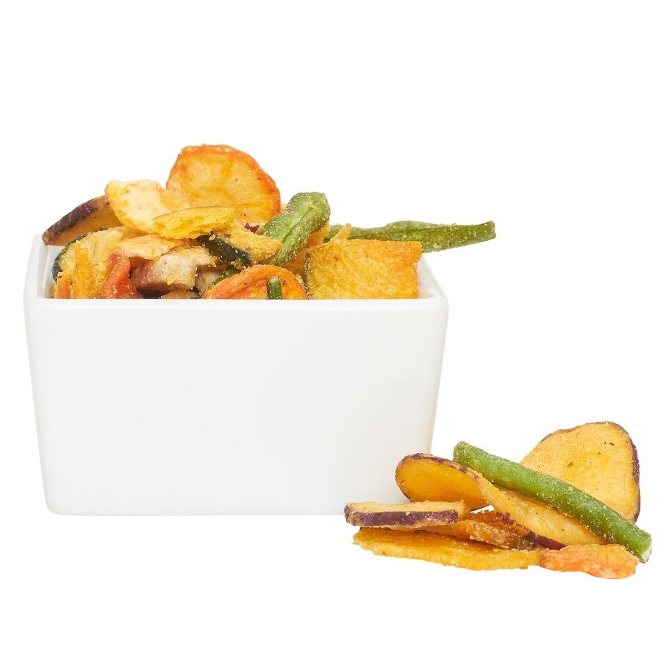 Crunchy VEGGIE CHIPS Dehydrated Snack Mix